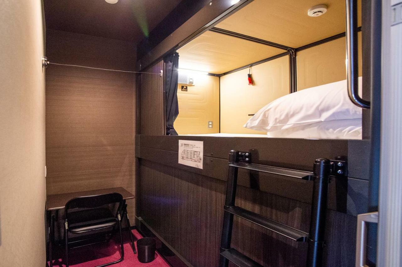 Capsule Hotel Hakodate Exterior foto